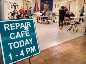 repair cafe at the science centre
